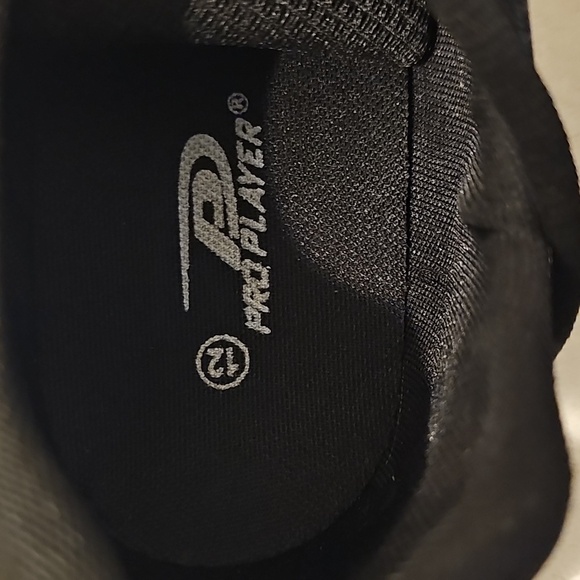 NEW Pro Player Men's Lace Up Athletic Shoe Size 12 Black/White - Picture 9 of 11